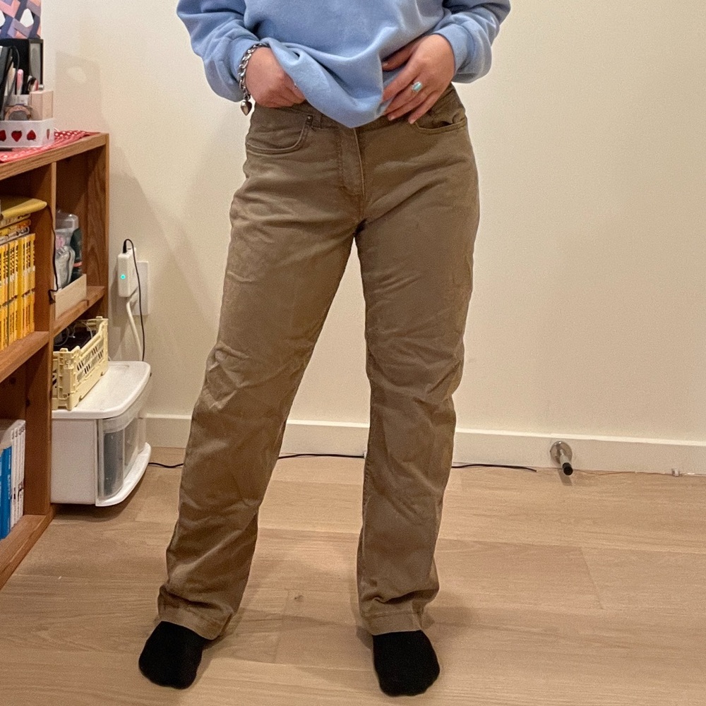 Brown wrangler pants